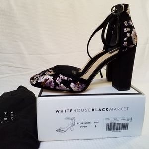 White House black market piper Dandilion Heels 8